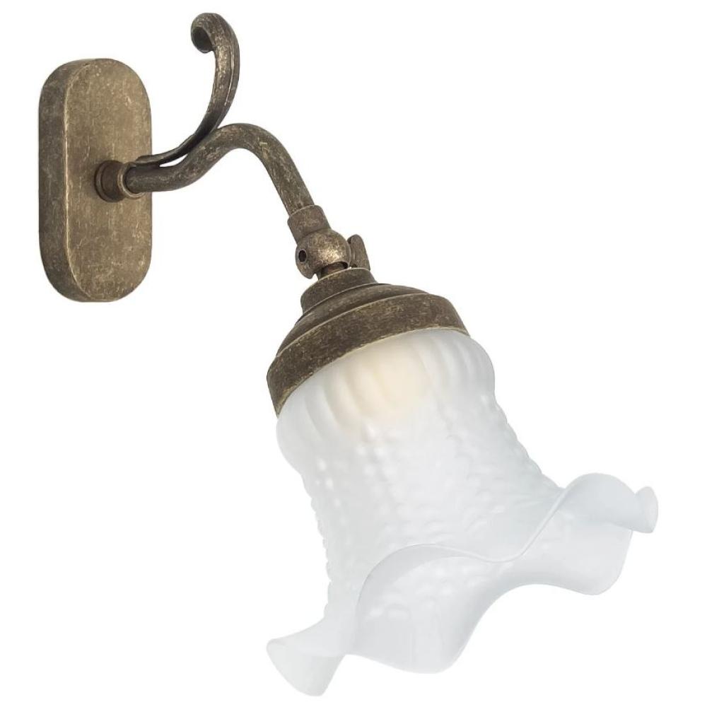 rustikalne klasicka sklenena nastenna lampa elegantna mestsky osvetlenie patinovana medena obyvacka nastenna lampa spalna romanticka vidiecka domcek lampa chalupa renovacia.jpg